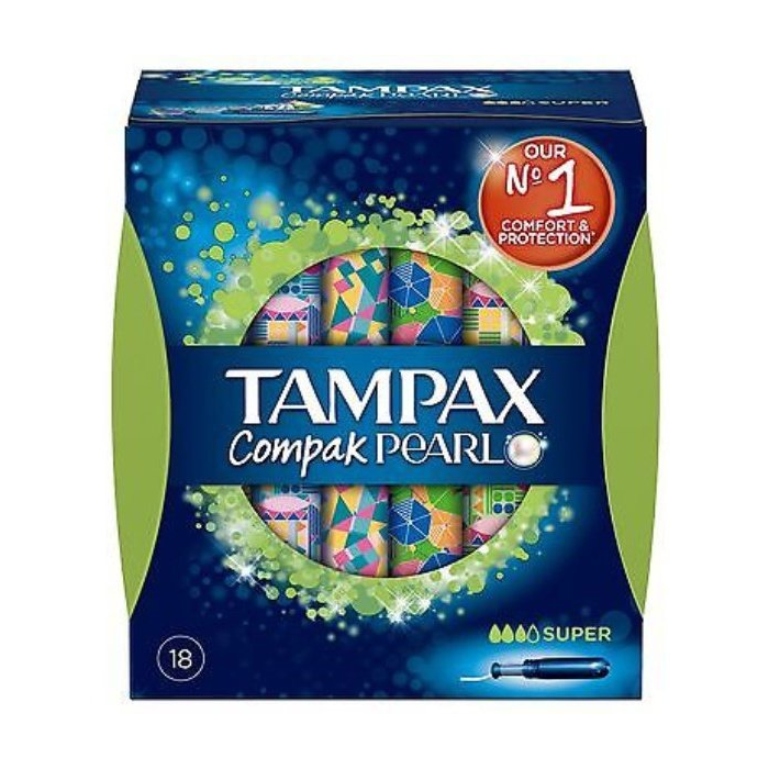 TAMPAX COMPAK PEARL SUPER 16 UN