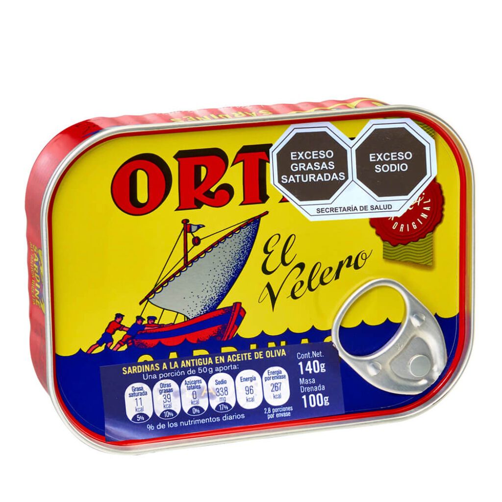 SARDINA ORTIZ OLIVA A LA ANTIGUA RR-140