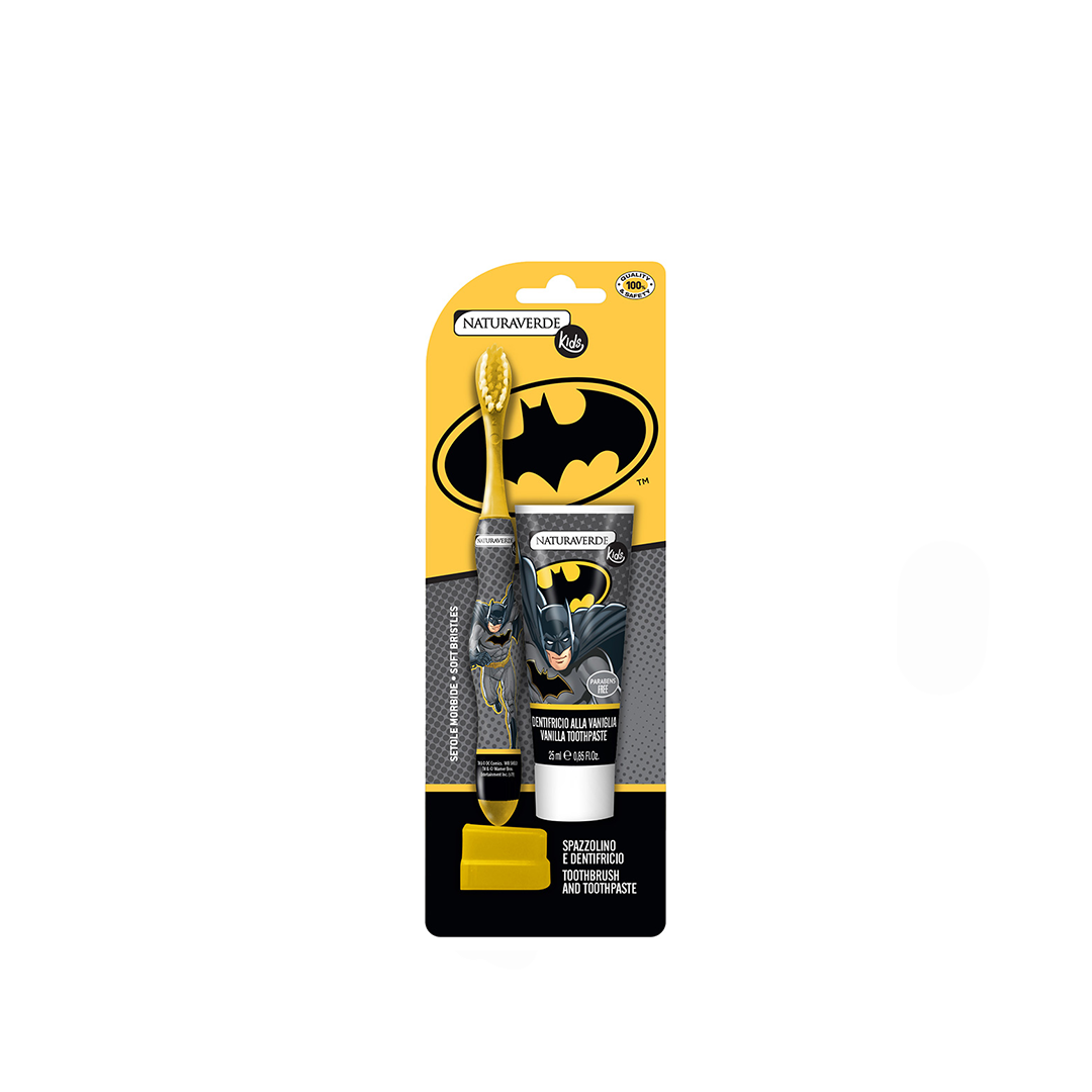 RASPALL INFANTIL + PASTA BATMAN NATURAVERDE