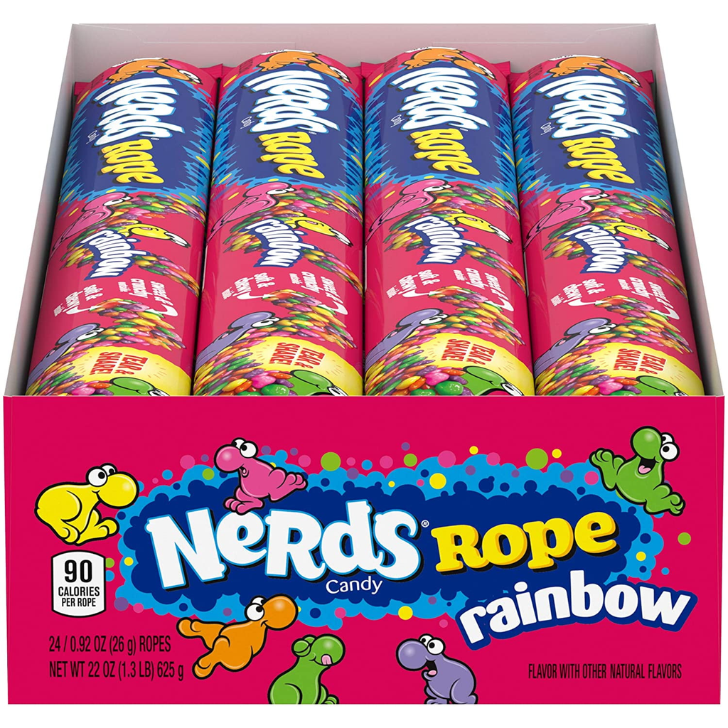 Nerds Rope Rainbow Candy 0.92 Ounce Package
