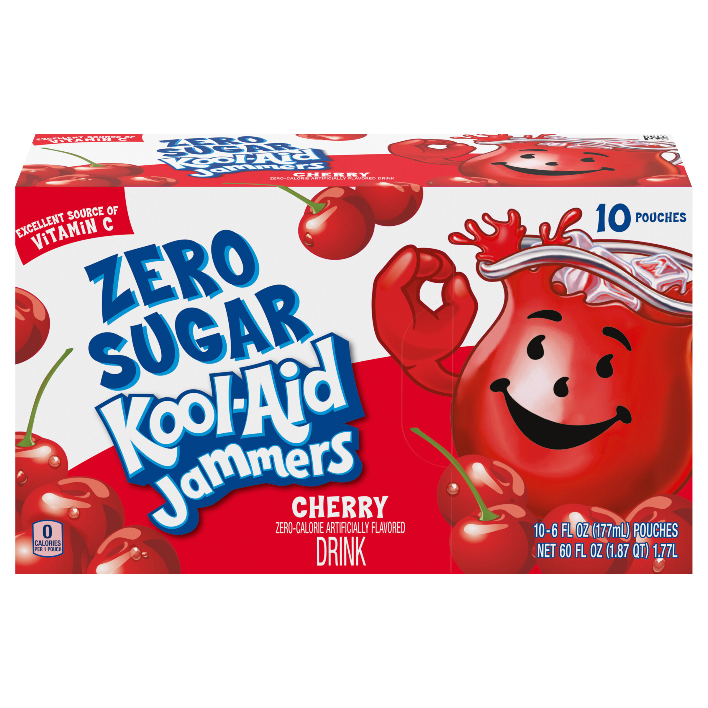 Cherry Flavored Zero Sugar Drink, Cherry