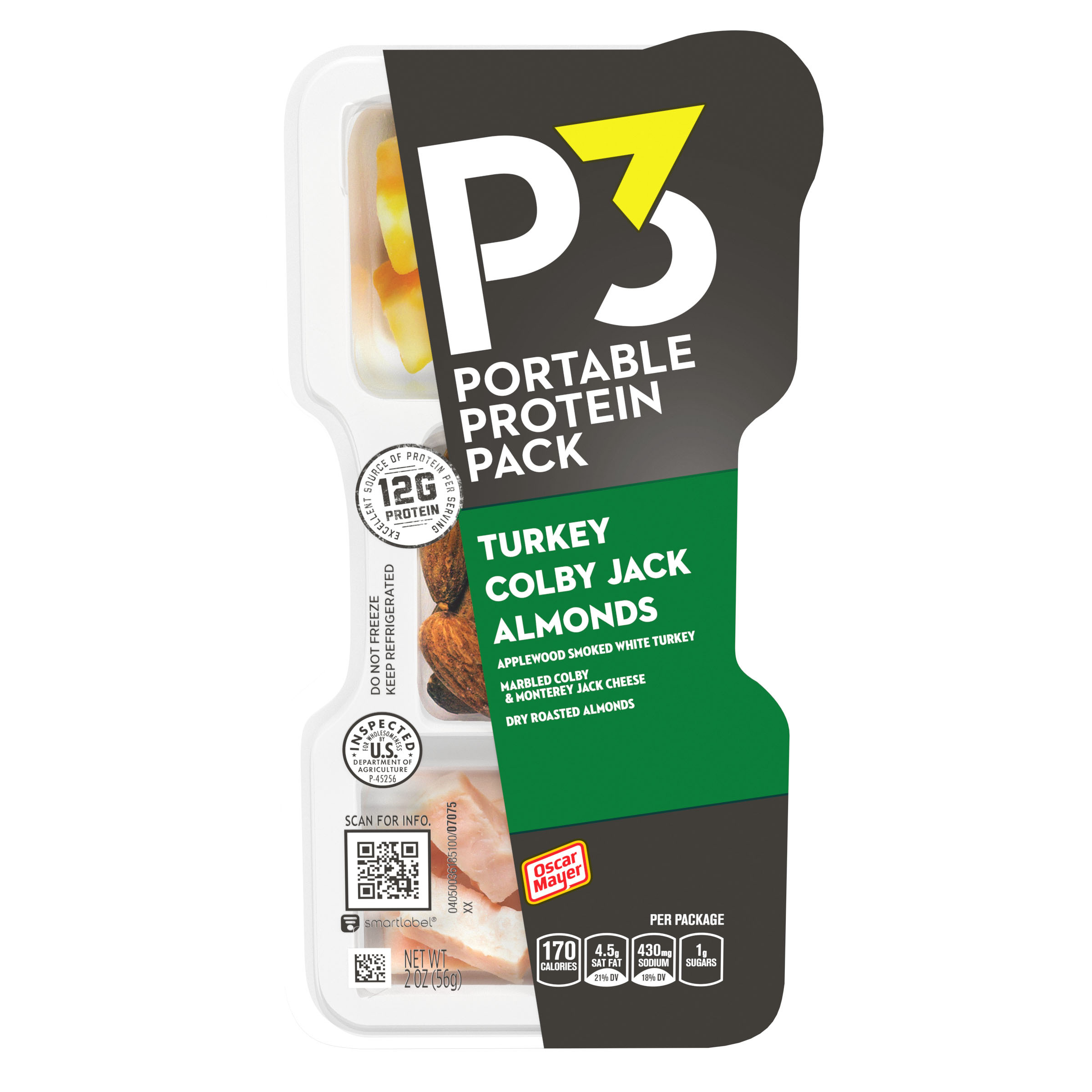 Turkey Colby Jack Almonds