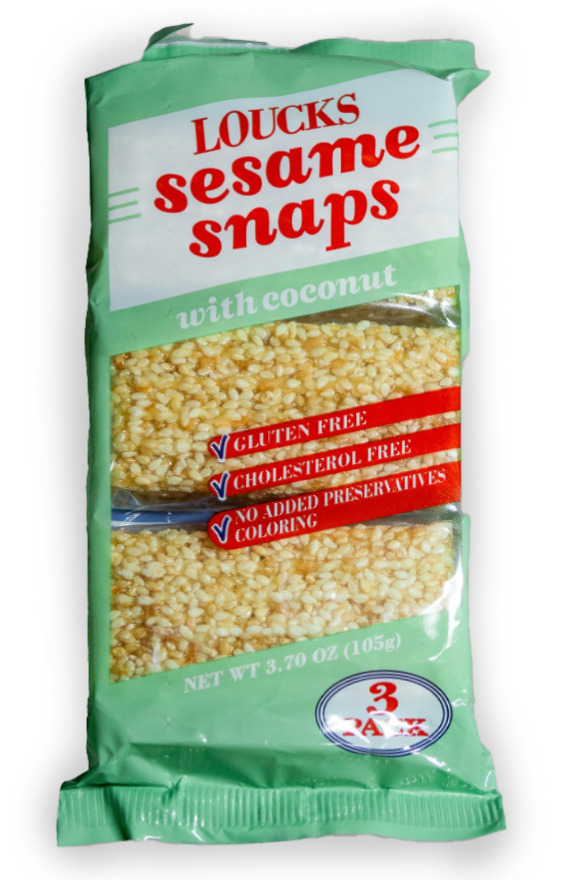 Sesame Snaps W/Coconut