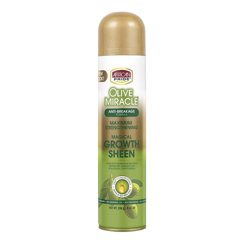 Photo of African Pride Olive Miracle Magical Growth Sheen Spray