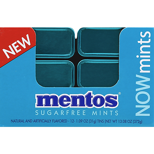 Mentos Now Mints Wintergreen