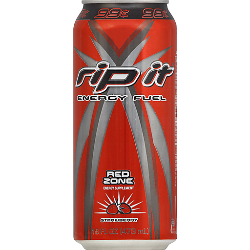 Upc Small Rip Rip It Red Zone Energy Drink 24/16 Oz — UPC 42200006840 — Go-UPC