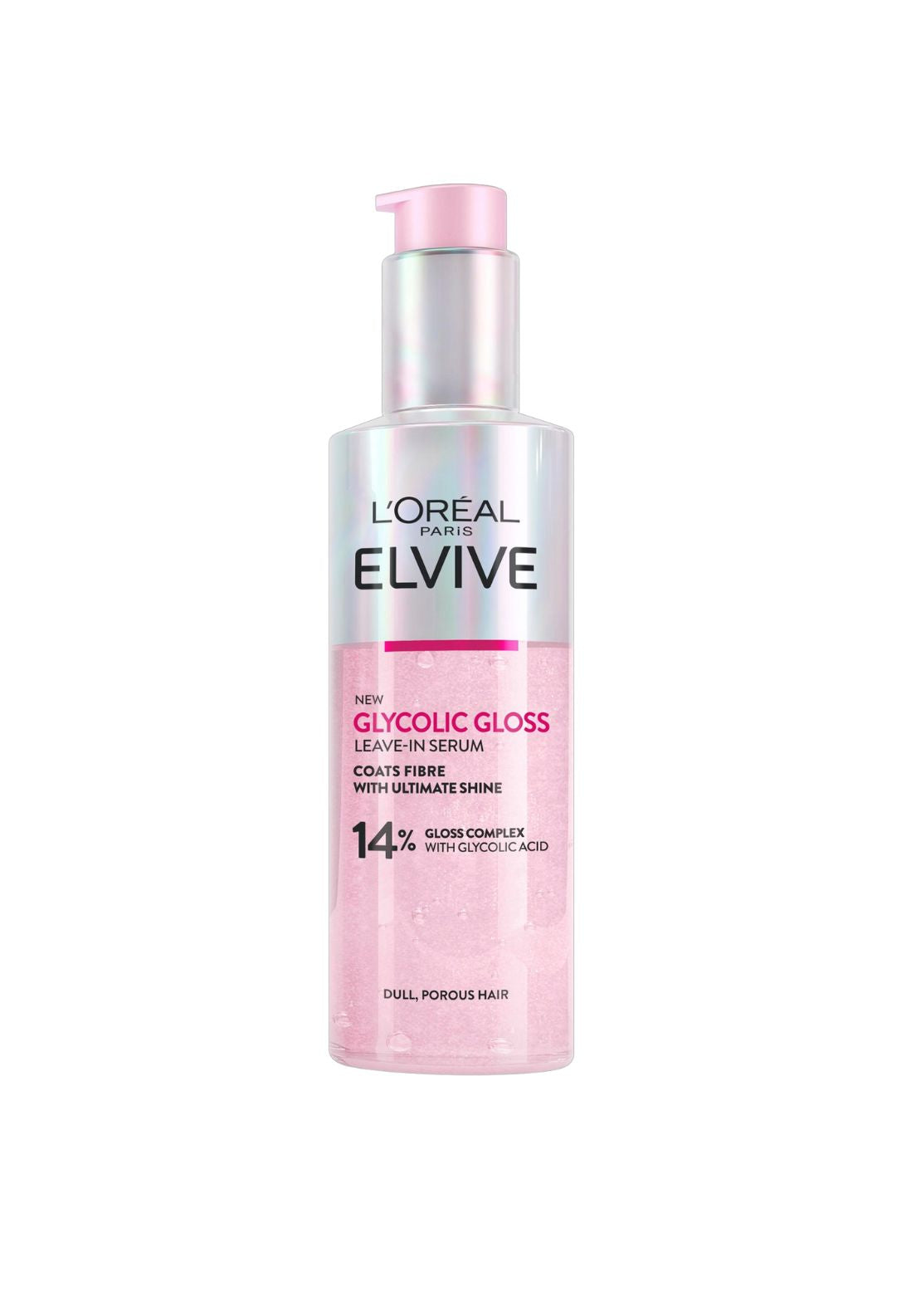 L'oreal Elvive Glycolic Gloss Leave-In Serum For Dull Hair 150ml
