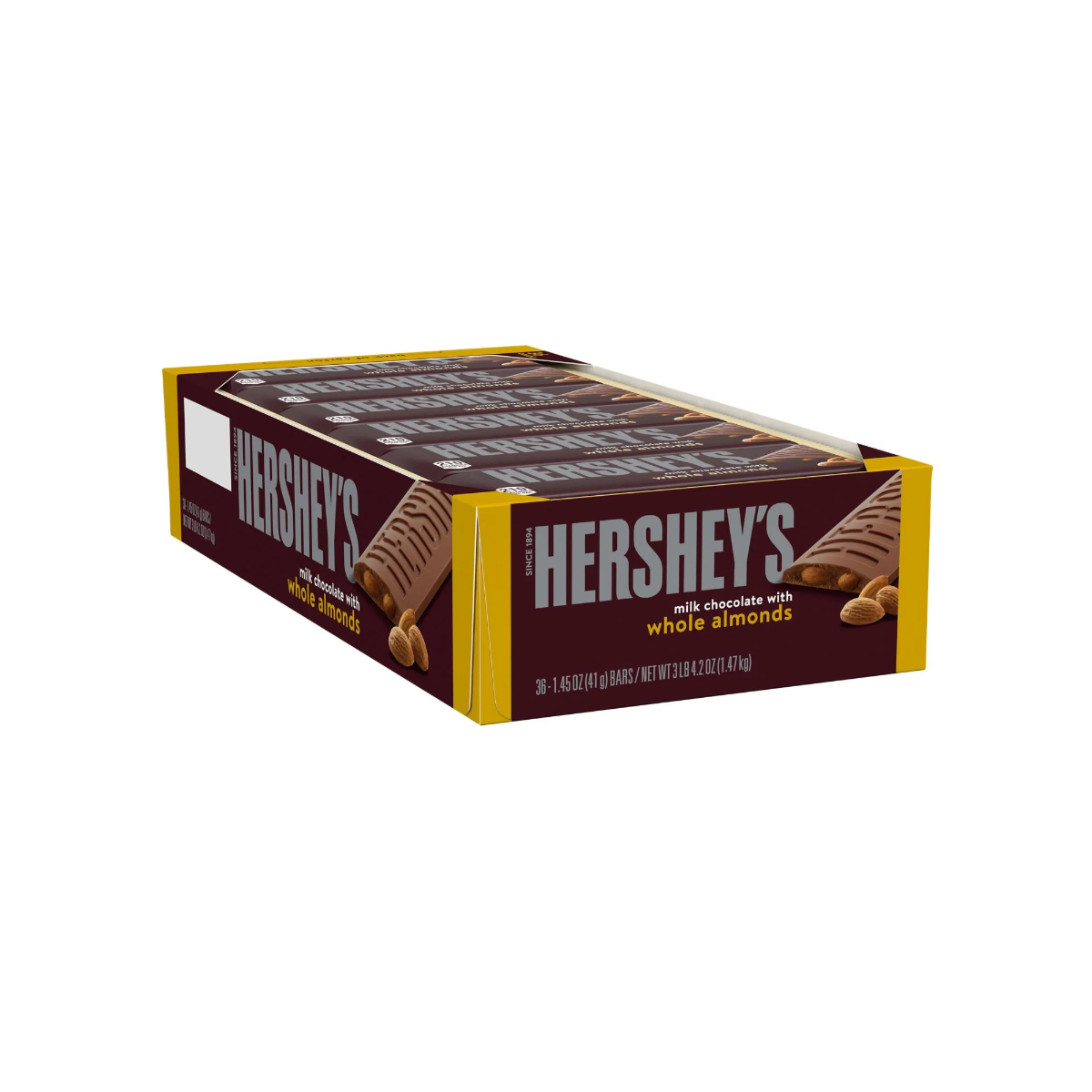 Hershey’s 1.45 Oz. Milk Chocolate & Almonds Candy Bar