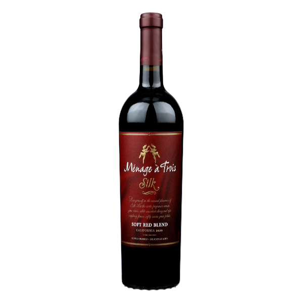 Menage a Trois Soft Red Blend Silk Wine - 750 Ml — UPC 99988071362