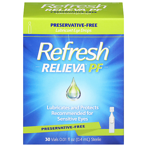 Refresh Eye Drops - Relieva 30 Vials 0.01 Oz