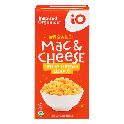 Organic Mac & Cheese. Delux Cheddar Elbows