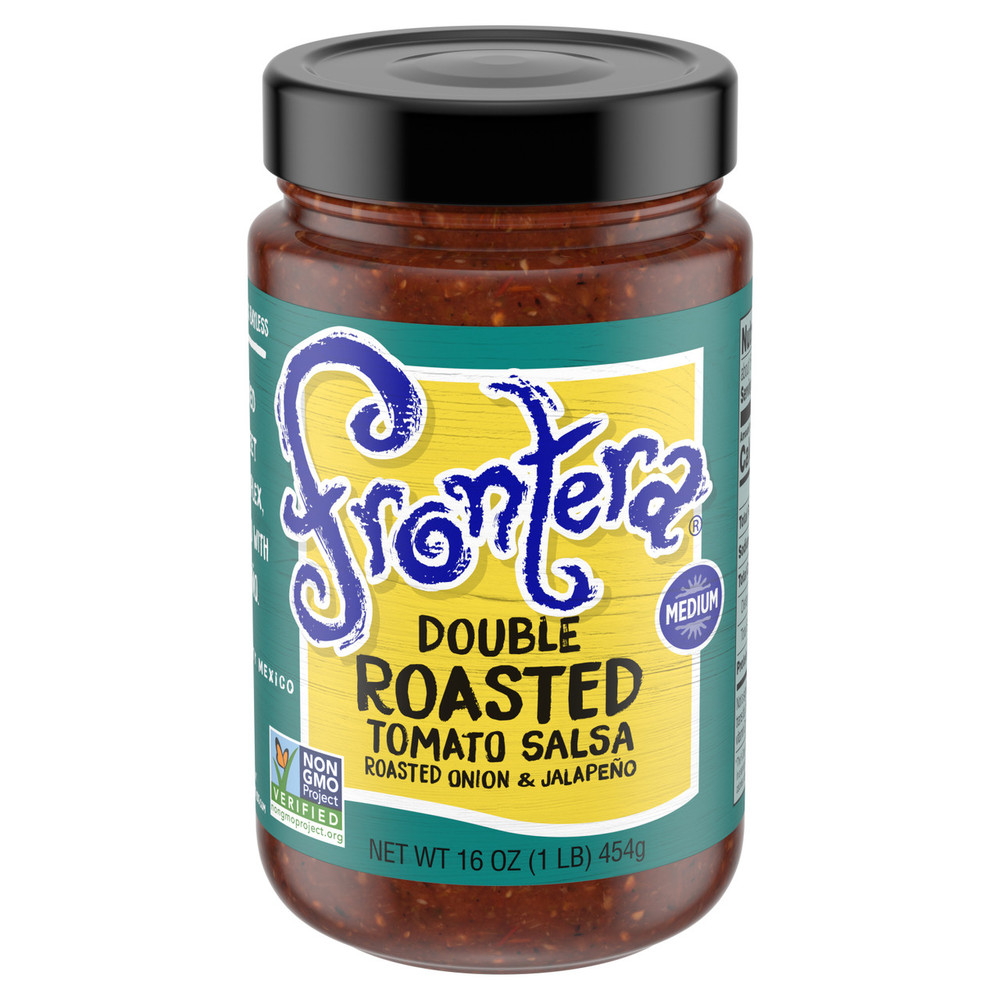Photo of Frontera Medium Double Roasted Onion & Jalapeno Tomato Salsa 16 Oz