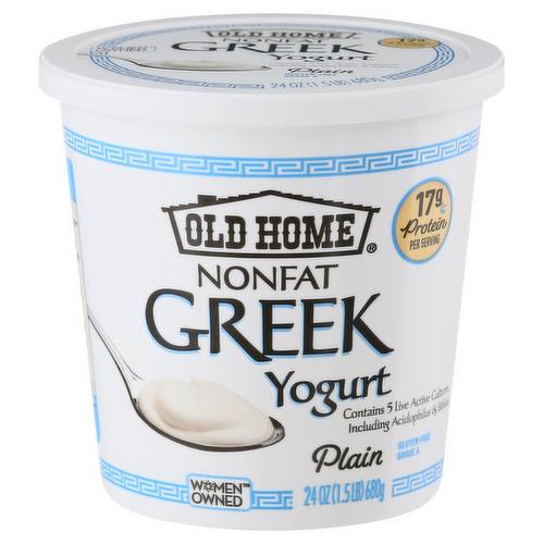 Plain Nonfat Greek Yogurt, Plain