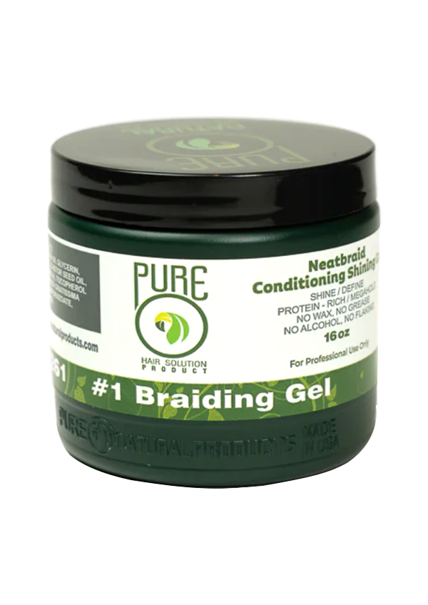 Photo of Pure O Natural Neatbraid Beauty Professional Conditioning Shining Gel 16 Oz
