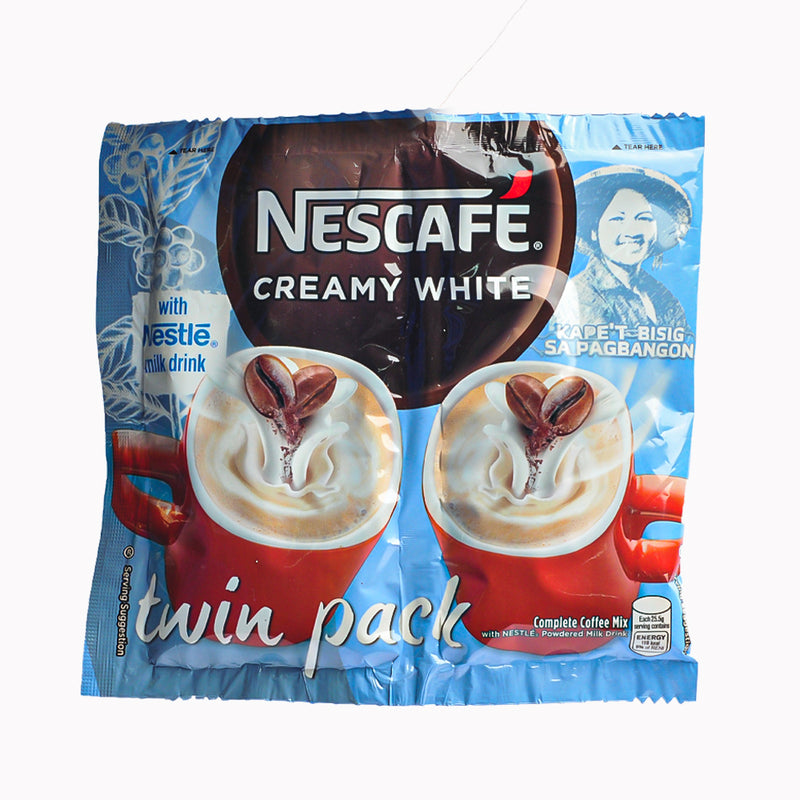 Nescafe Creamy White Twin Pack 58g X200