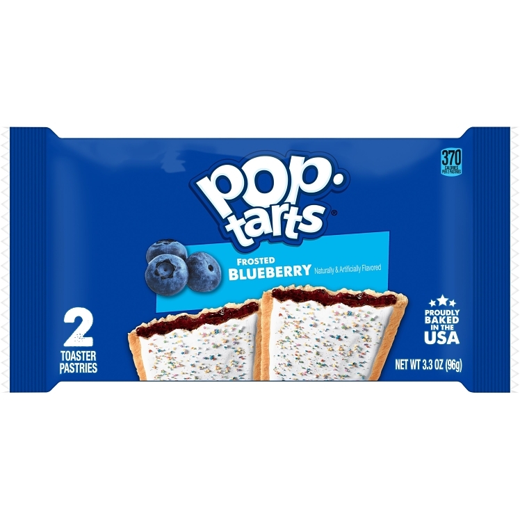 Frosted Blueberry Flavored Toaster Pastries, Frosted Blueberry