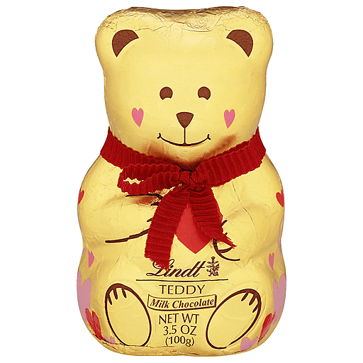 Lindt Milk Chocolate, Teddy 3.5 Oz