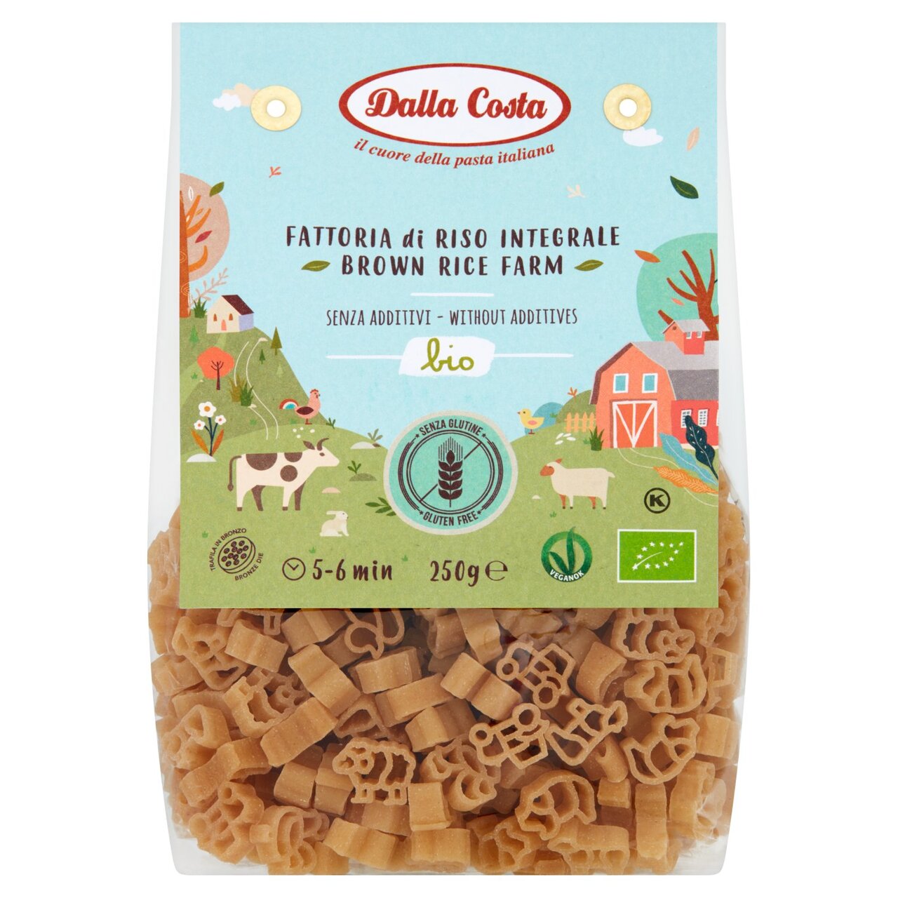 Organic Brown Rice Pasta, Farm