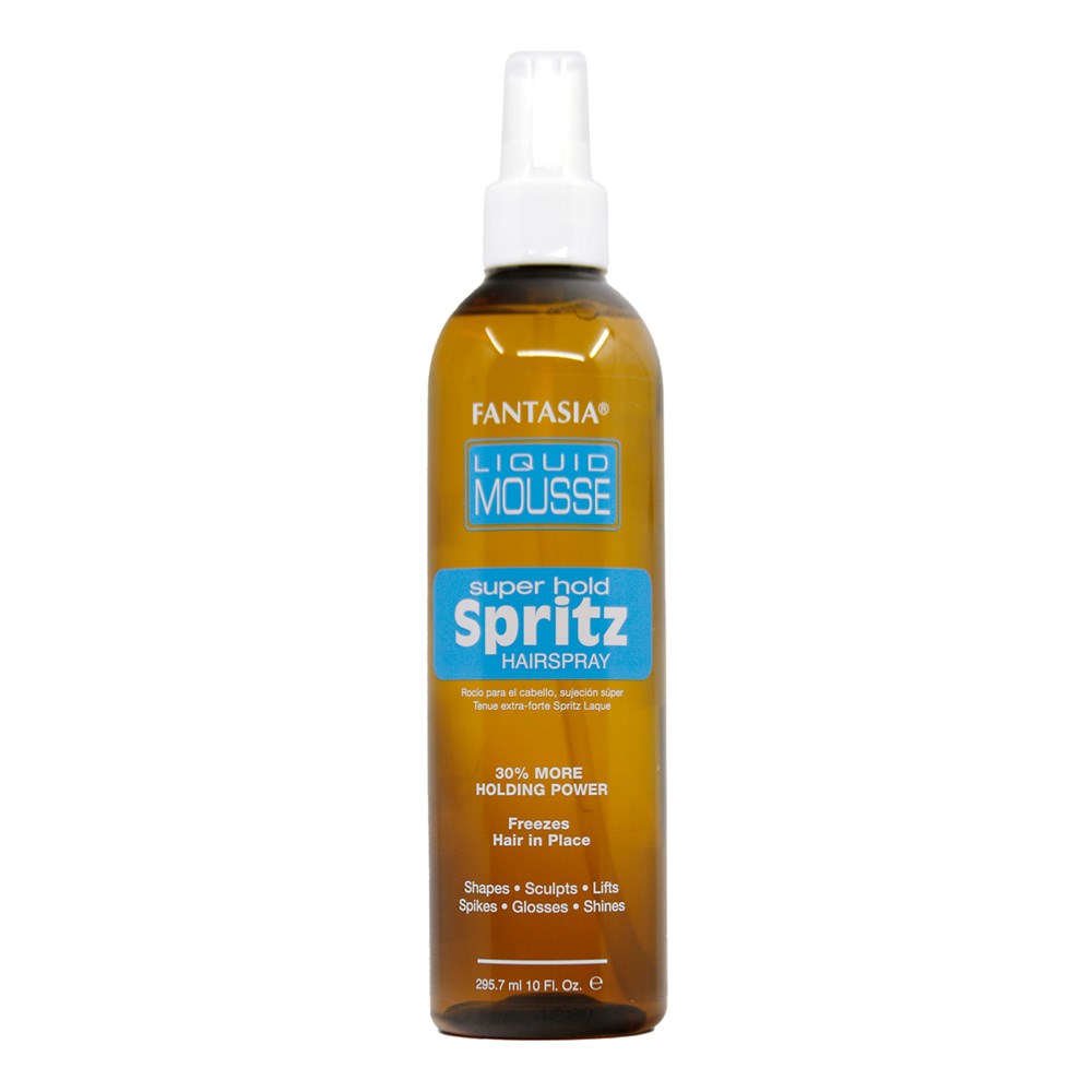 Photo of Fantasia Liquid Mousse Spritz Hair Spray Super Hold 10 Fl Oz