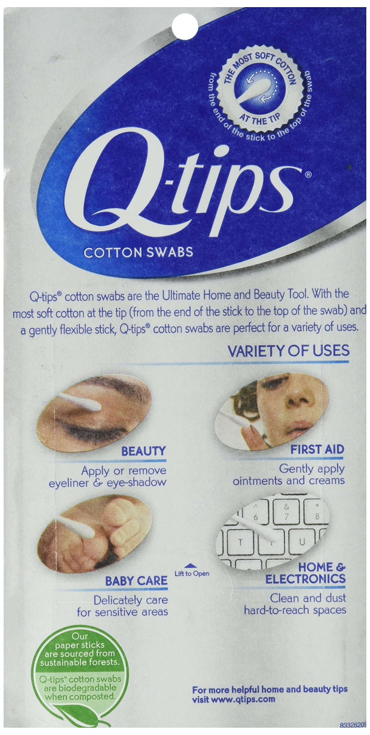 Photo of Q-tips Cotton Swabs Original