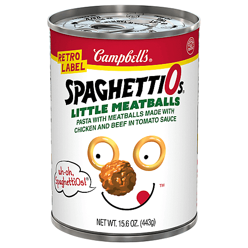 Photo of SpaghettiOs Campbell's Little Meatballs