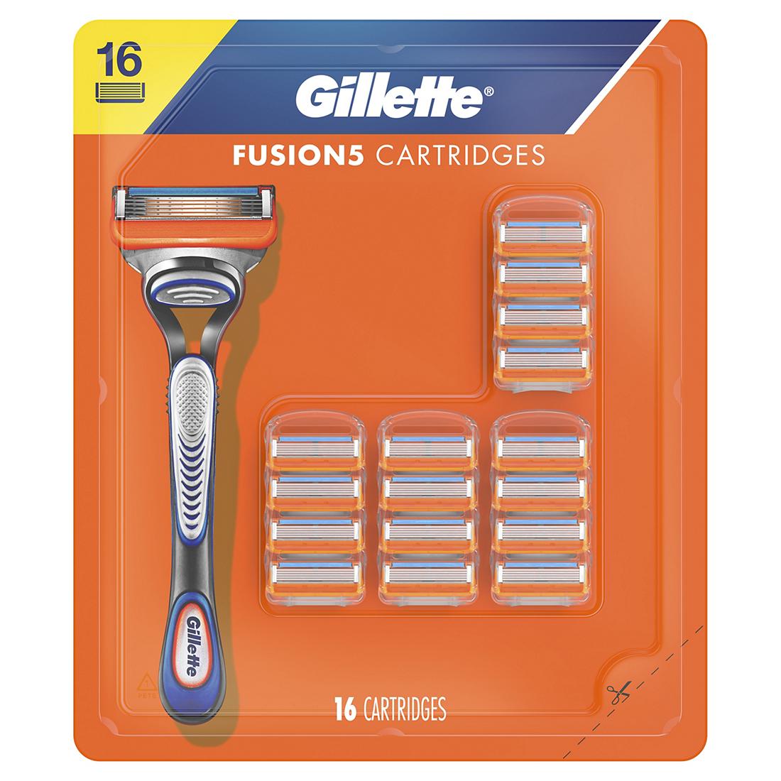 Gillette Blade Refill - Fusion5 - 16 Cartridges