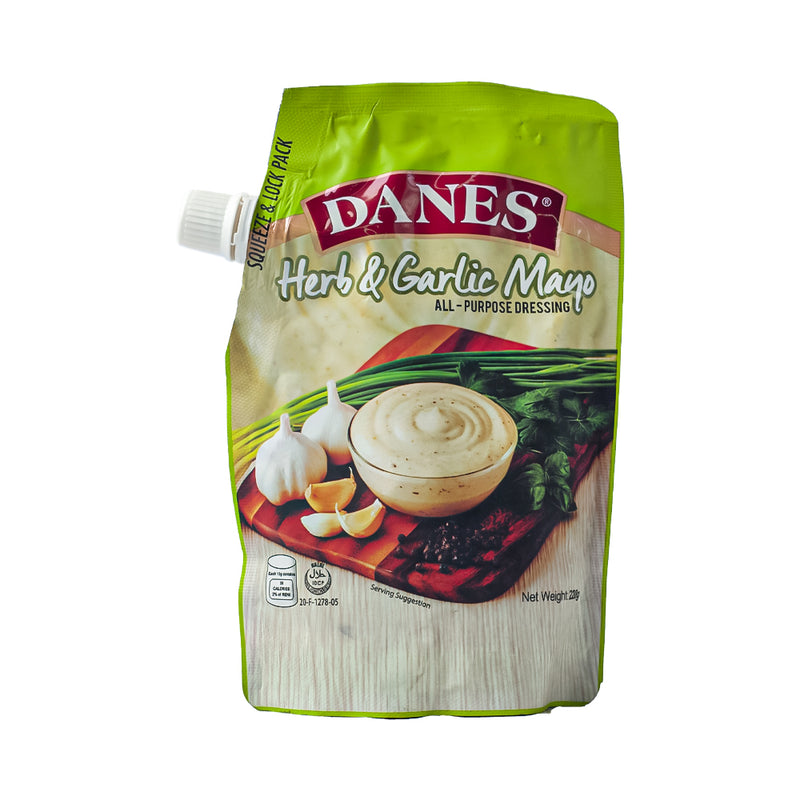 Danes Herb & Garlic Mayo All-Purpose Dressing 220g