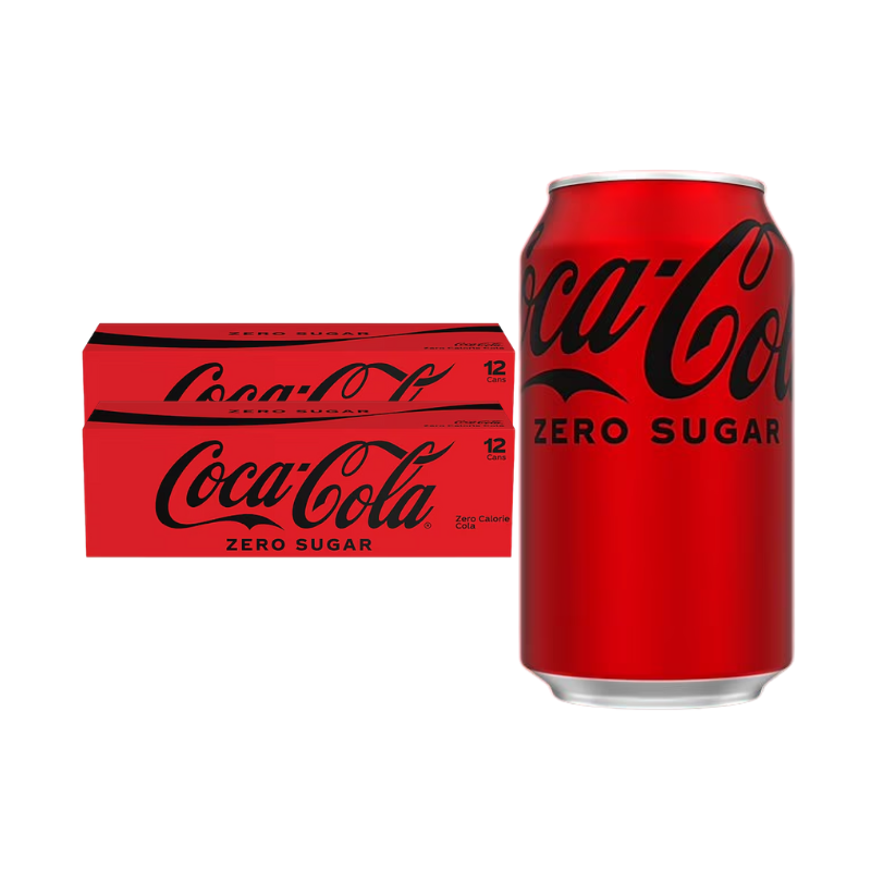 Photo of Coca-Cola Zero Sugar Soda Fridge Pack Cans