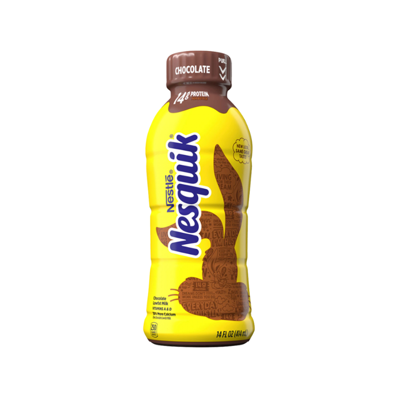 Photo of Nesquik Nestle Low Fat Chocolate Milk 14.00 Fl Oz