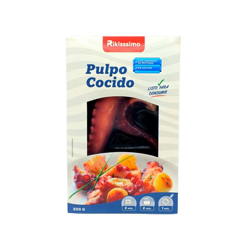 PULPO COCIDO RIKISSIMO 2 PATAS 200 GR