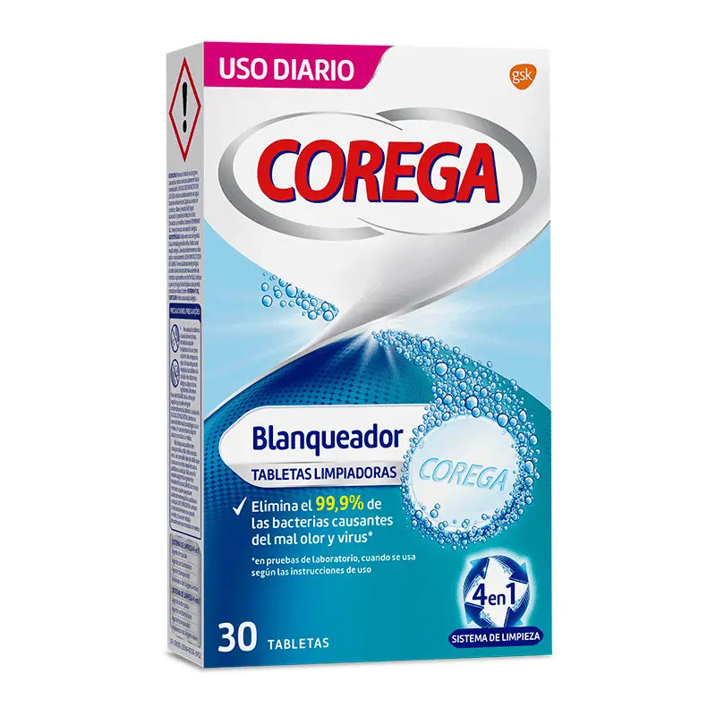 COREGA BLANQUEJADOR TAULETES NETEJADORES 30C