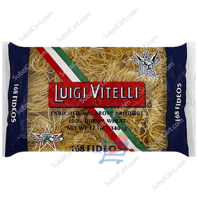 Luigi Vitelli, 168 Fideos, Enriched Macaroni Product