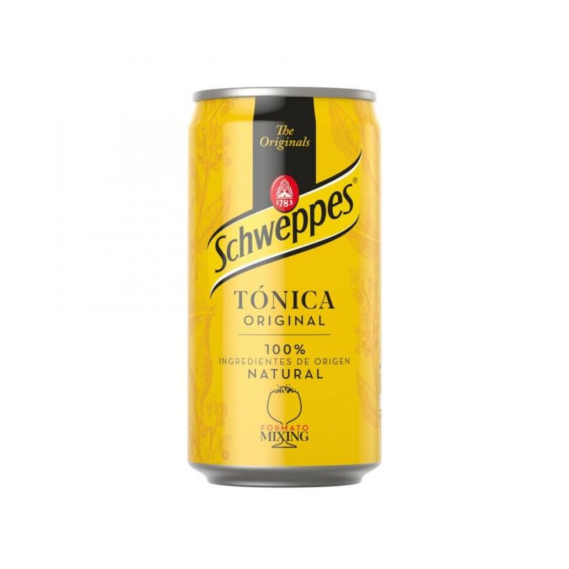 TONICA SCHWEPPES LATA 25 CL