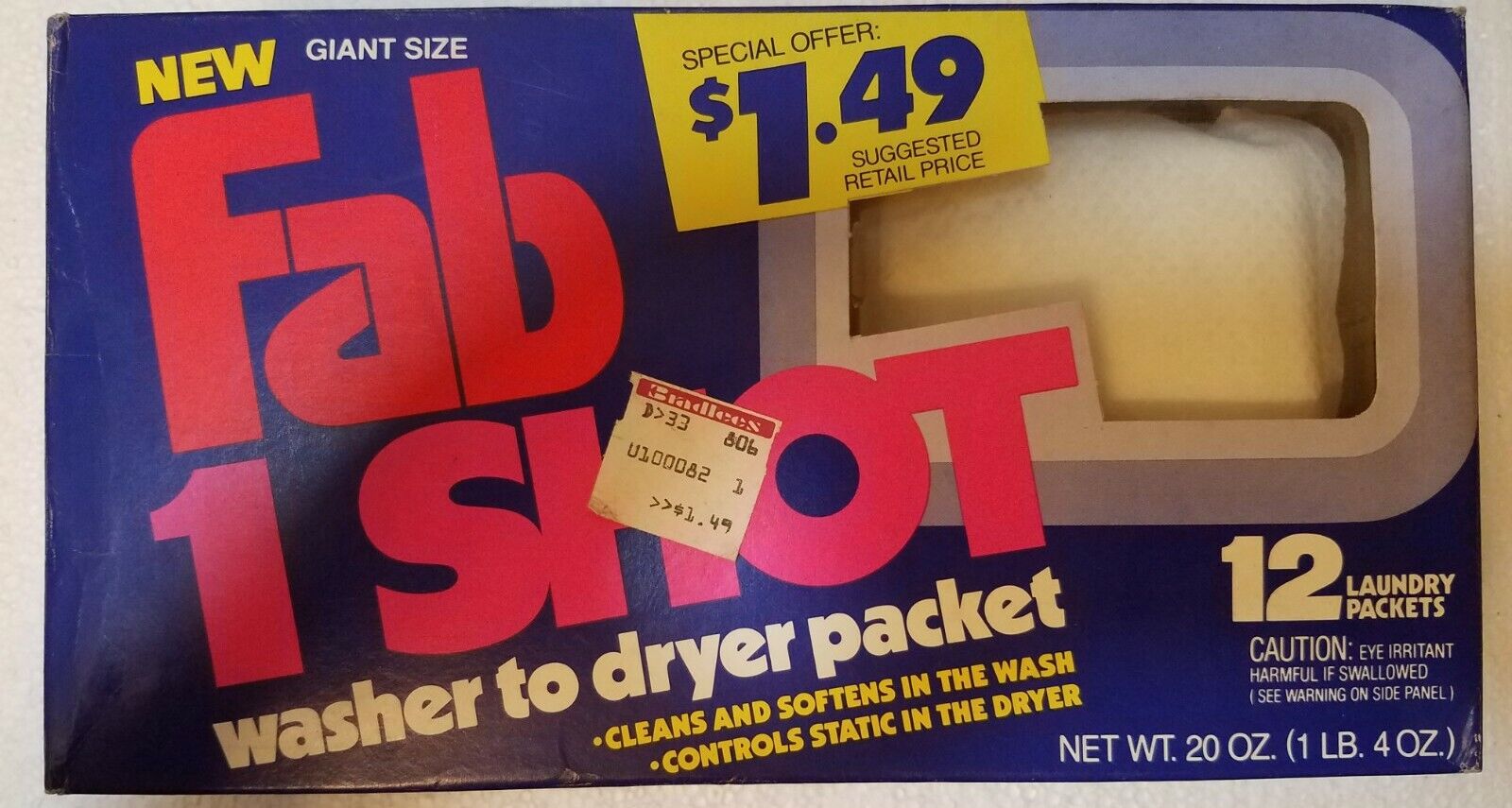 Photo of Fab 1 Shot Washer To Dryer Laundry Packets