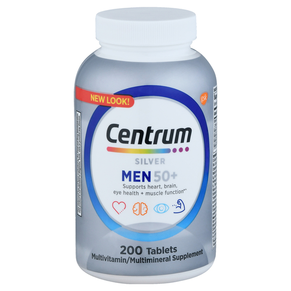 Centrum - Tablets - Mens 50+ - 200 Ct