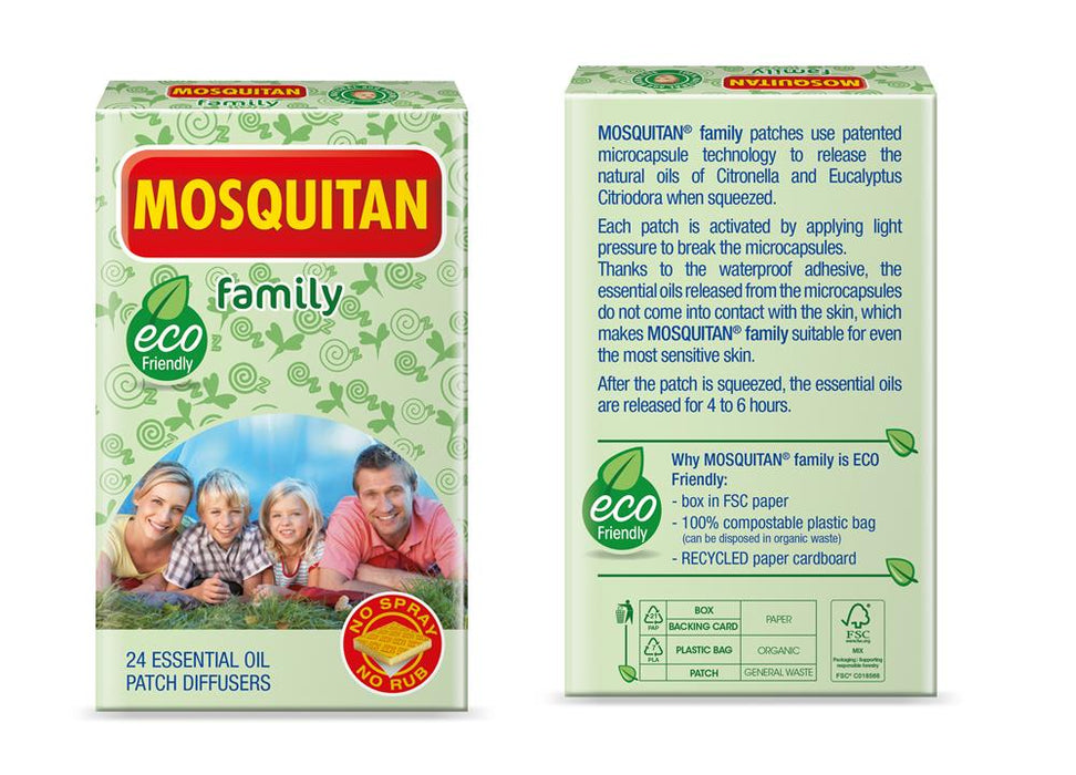 MOSQUITAN FAMILY PATCHES 24S