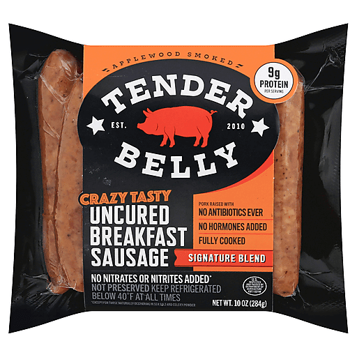 Signature Blend Hardwood Smoked Uncured Breakfast Sausage, Signature Blend