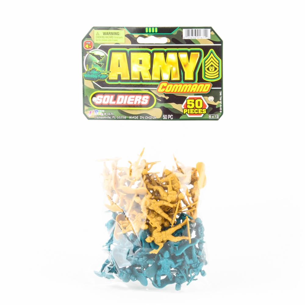 Ja-Ru Battle Force Bag Of Army Men Soldiers — UPC 75656016712 — Go-UPC