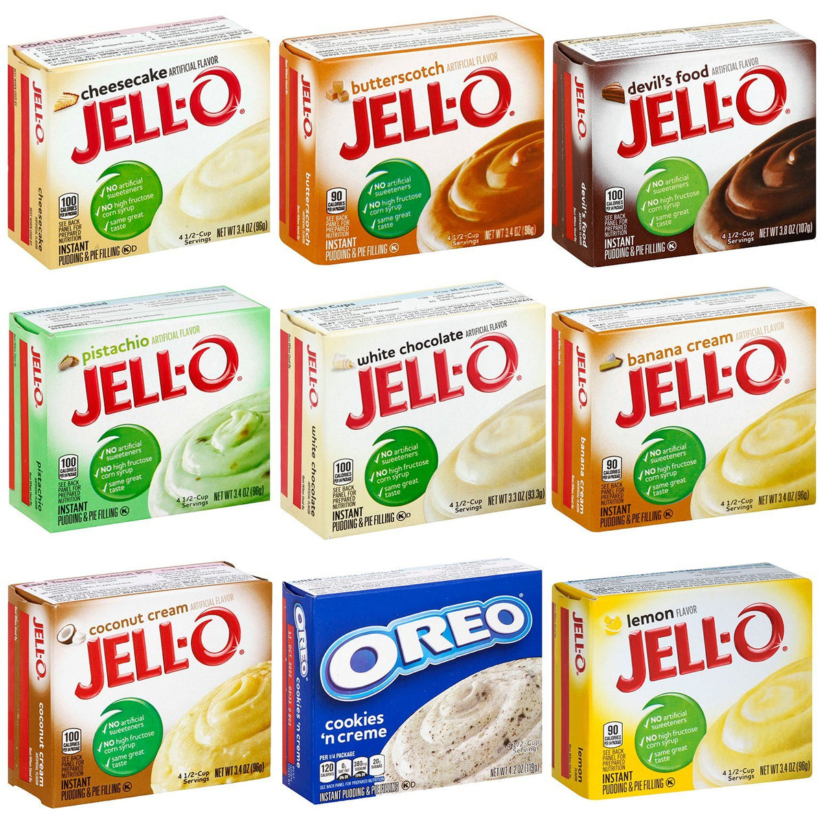 Photo of Jell-O Instant Pudding & Pie Filling Mixes