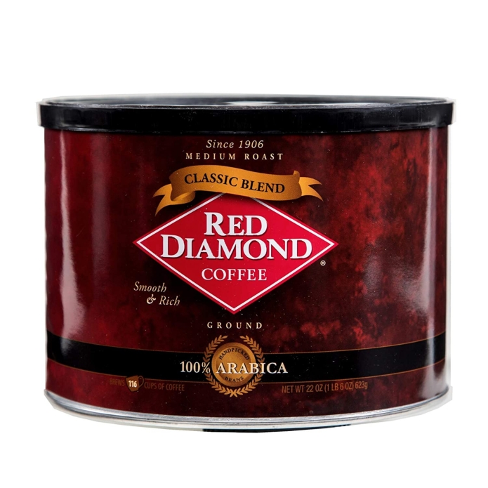 Photo of Red Diamond Classic Arabica Ground Coffee Can 22 Oz