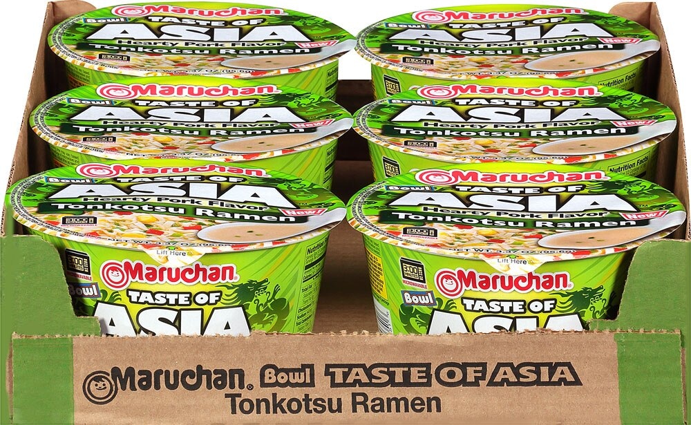 Photo of Maruchan Bowl Taste Of Asia Tonkotsu Ramen Noodle Soup
