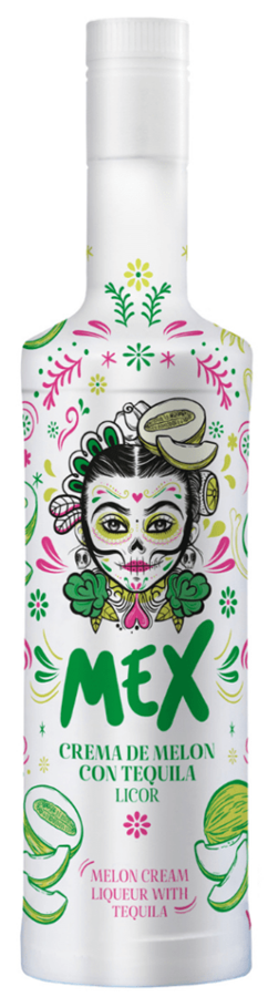 CREMA MELON CON TEQUILA MEX 70 CL