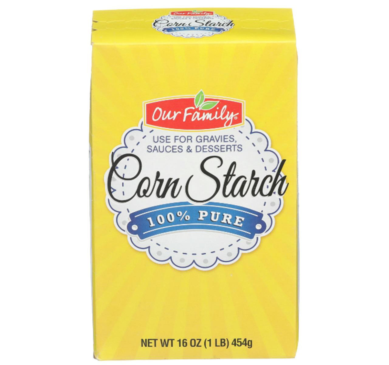 100% Pure Corn Starch