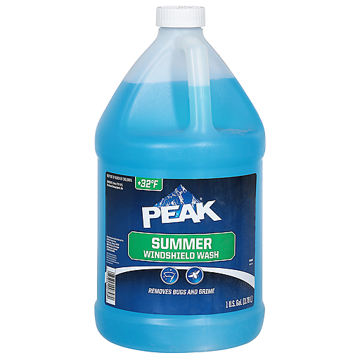 Peak Summer Windshield Washer Fluid, 1 Gallon