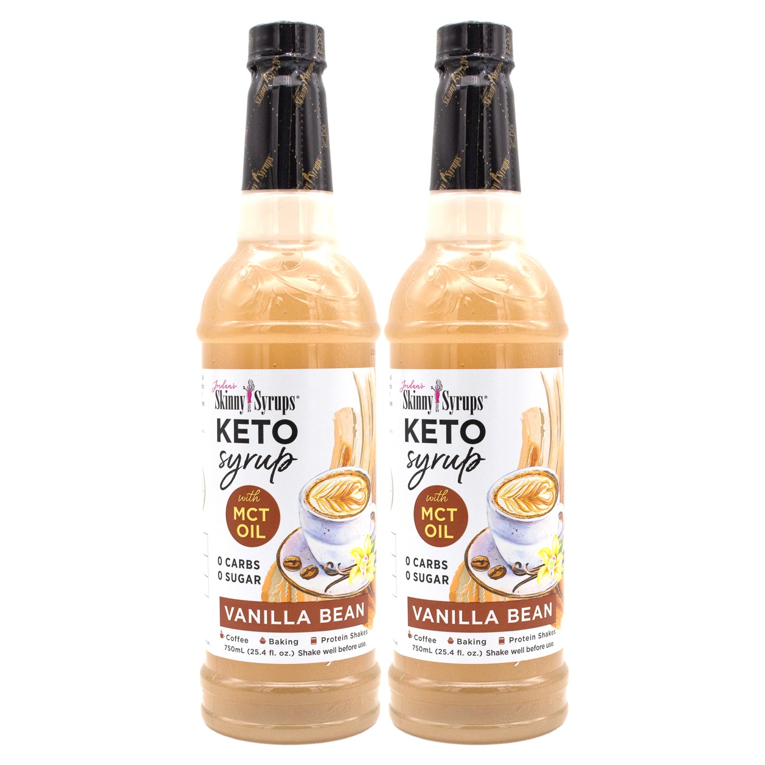 Vanilla Bean Keto Syrup with Mct Oil