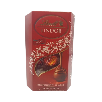 BOMBONES LINDOR CHOCO.LECHE 75 GR. 12U.