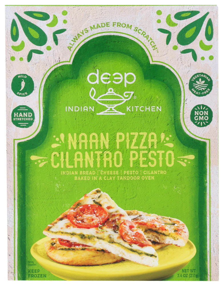 Cilantro Pesto Naan Pizza, Cilantro Pesto