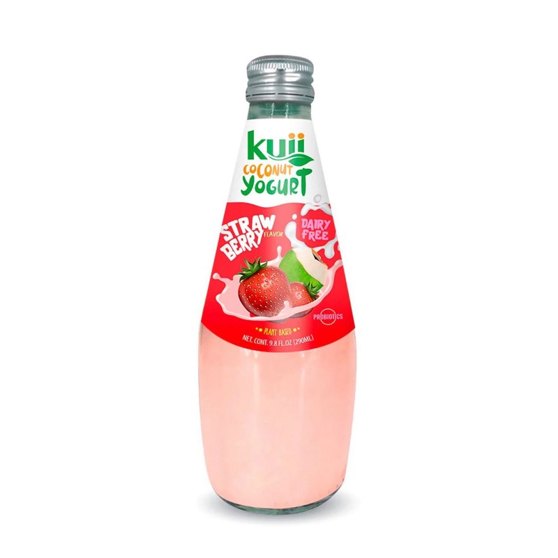 Photo of Kuii Coconut Strawberry Yogurt 9.8oz 12pk