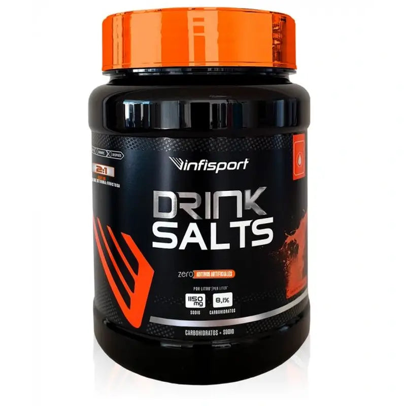DRINK SALTS 800GR TARONJA INFISPORT