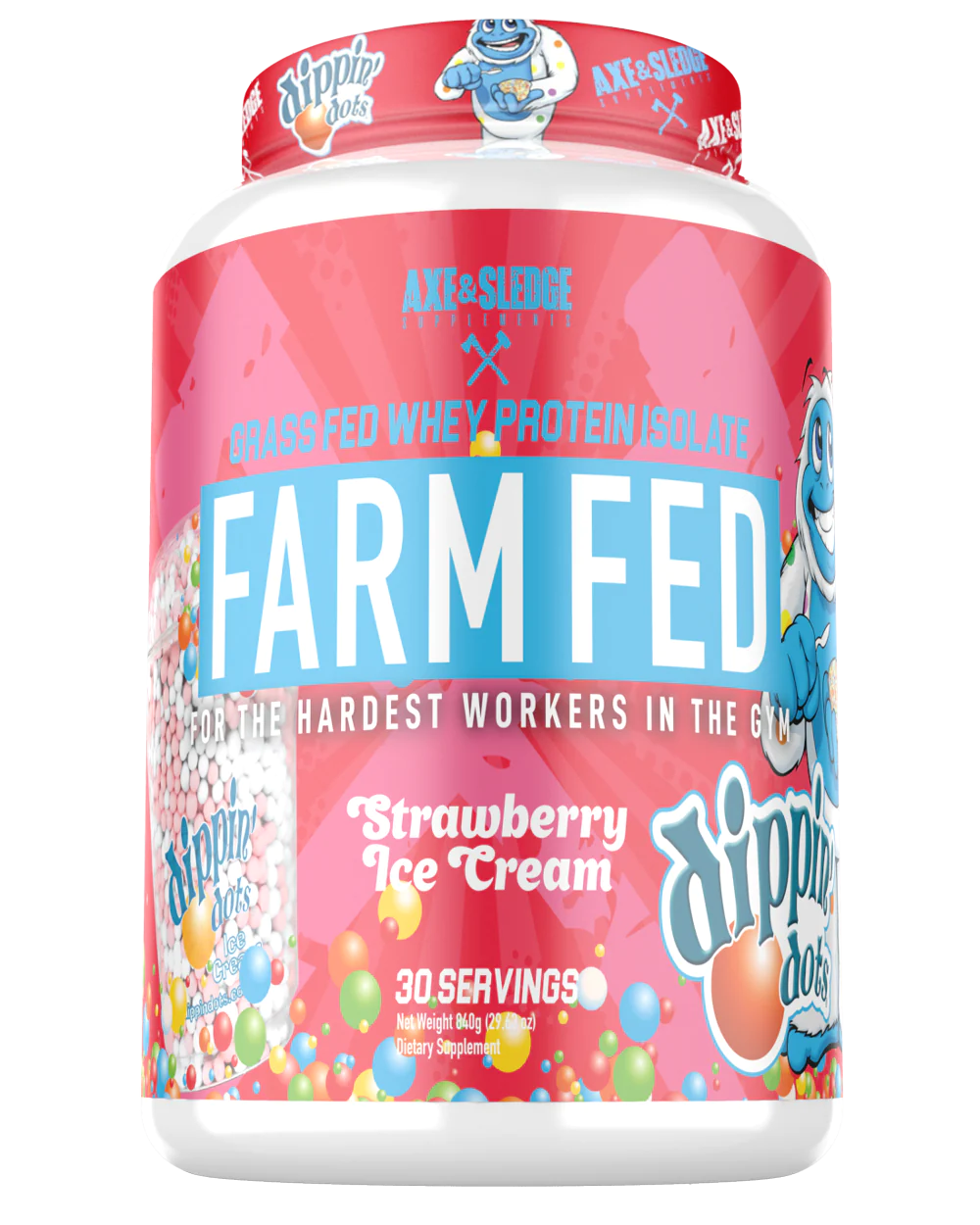 Farm Fed Strawberrry Ice Cream